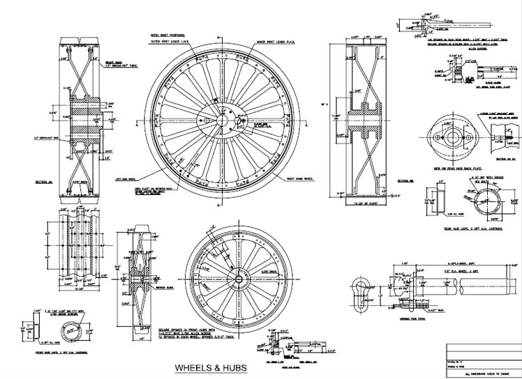 AutoCAD Mechanical Drawings
